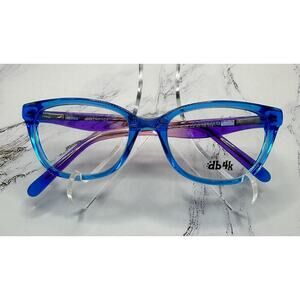 DB4K By Europa-Kids Frames-Sugar Rush C2-Blue/Violet/Pink-47-16-125-NEW w/CASE